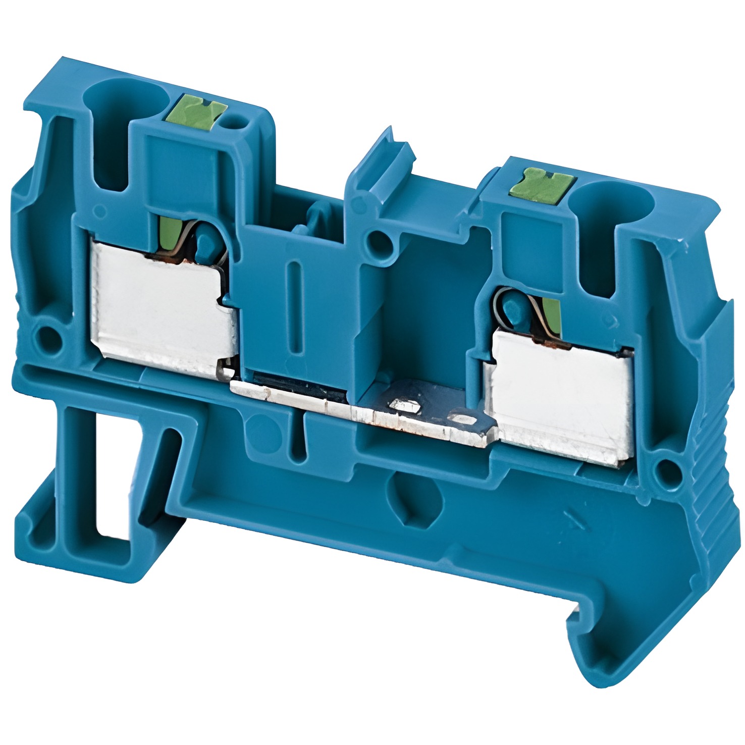 SCHN NSYTRP42BL Push-in svorka, 2 body, 4mm2, modrá (obj. mn. 50ks)