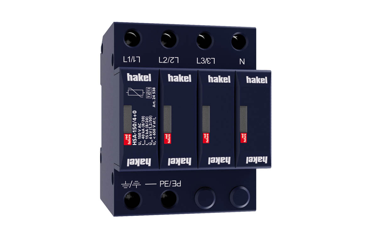HAKEL 24538 HSA-150/4+0 SPD typ 2+3