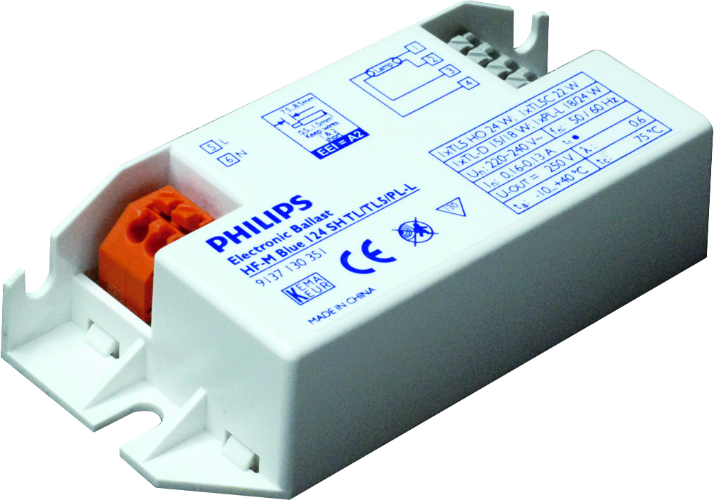Předřadník Philips HF-M BLUE 124 SH TL/TL5/PL-L 230-240V