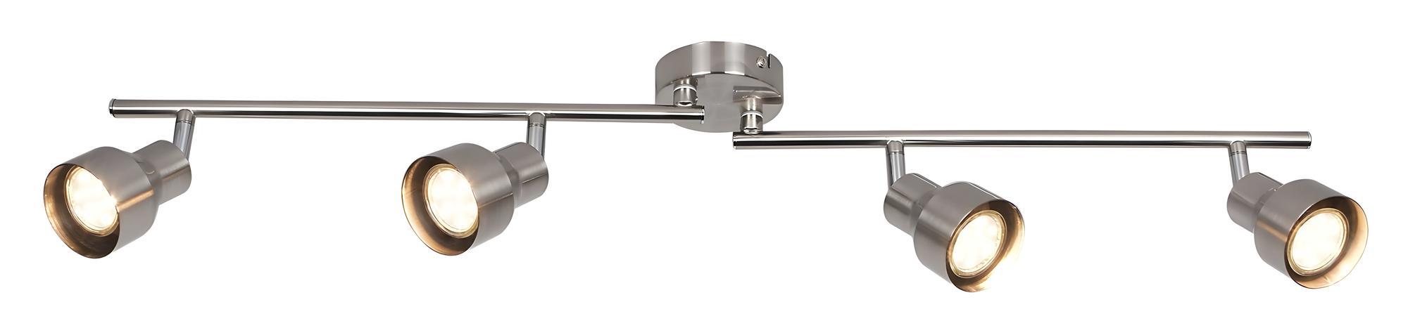 Bodové svítidlo Blake saténová chromová GU10 4×50W RABALUX 3186