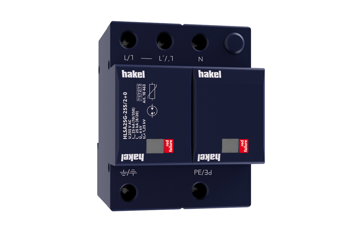 HAKEL 10463 HLSA25G-255/2+0 SPD typ 1+2+3