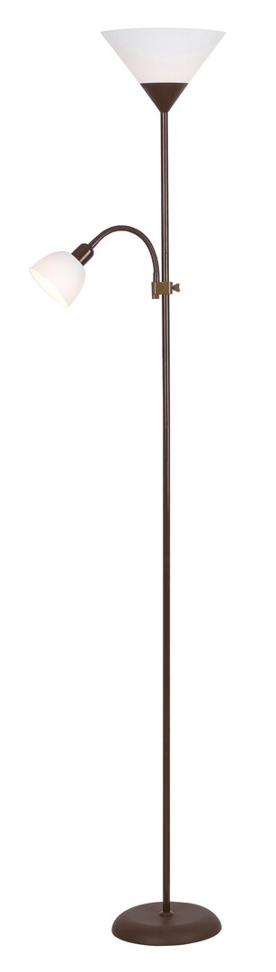 Stojací lampa Action hnědá E27 1×100W RABALUX 4188