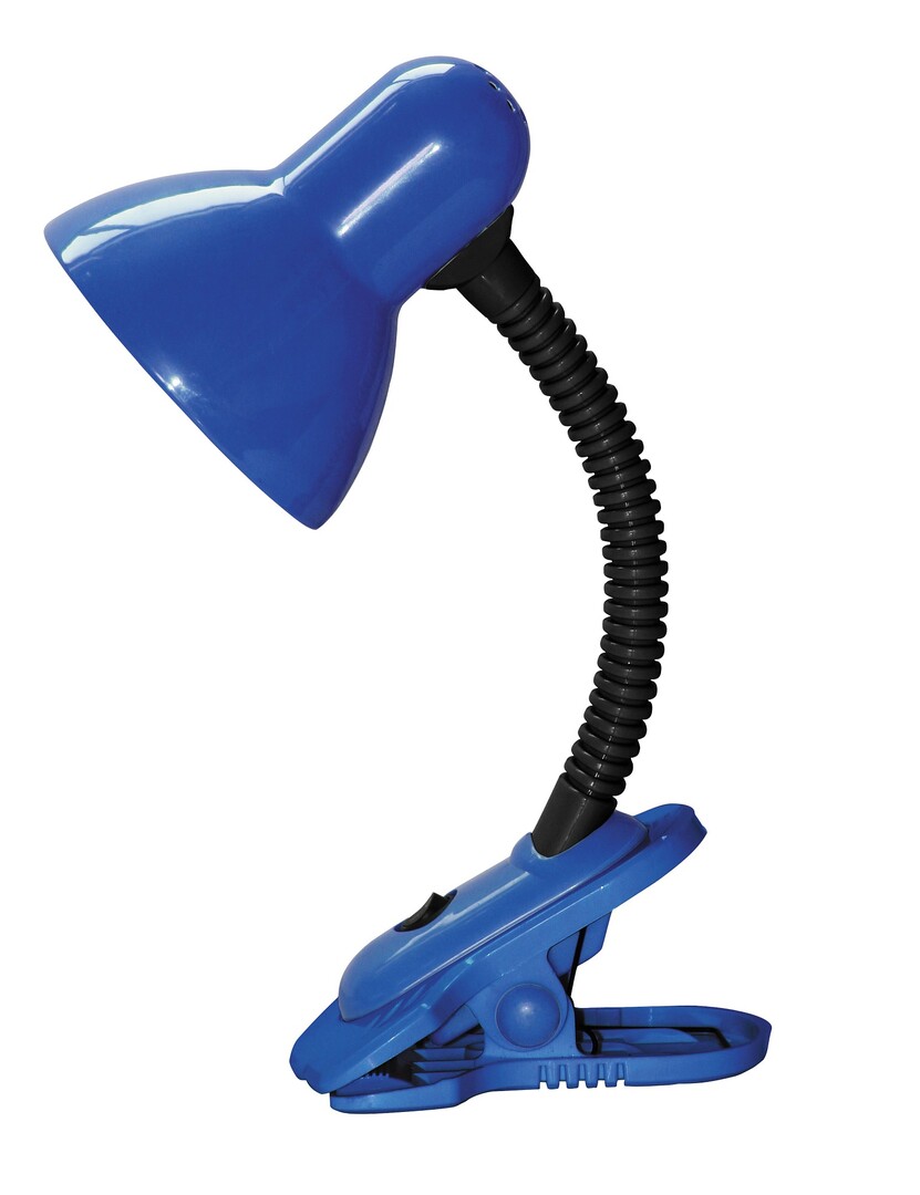 Stolní lampa Dennis modrá E27 1×40W RABALUX 4260