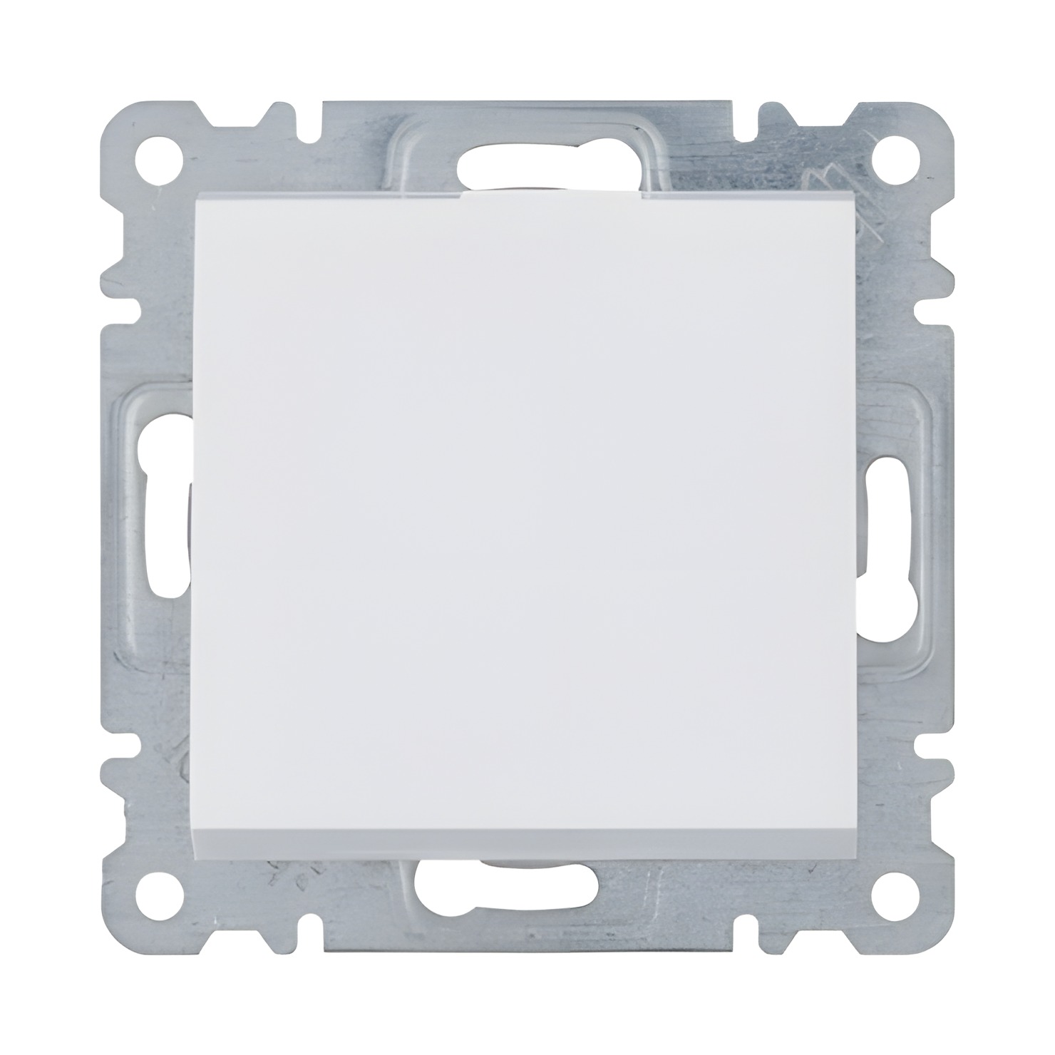 Tlačítko spínací HAGER LUMINA WL0010, řazení 1, bílá