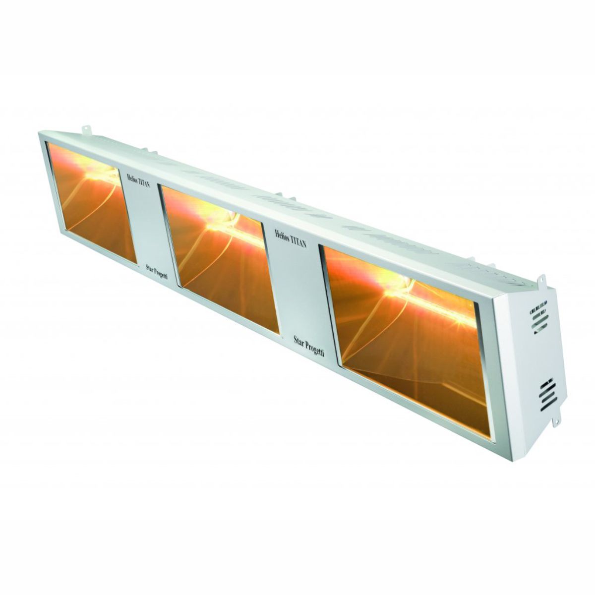 EHT3-60 Infrazářič HELIOS TITAN  3 SP - 3x2 kW Bílá RAL 9016