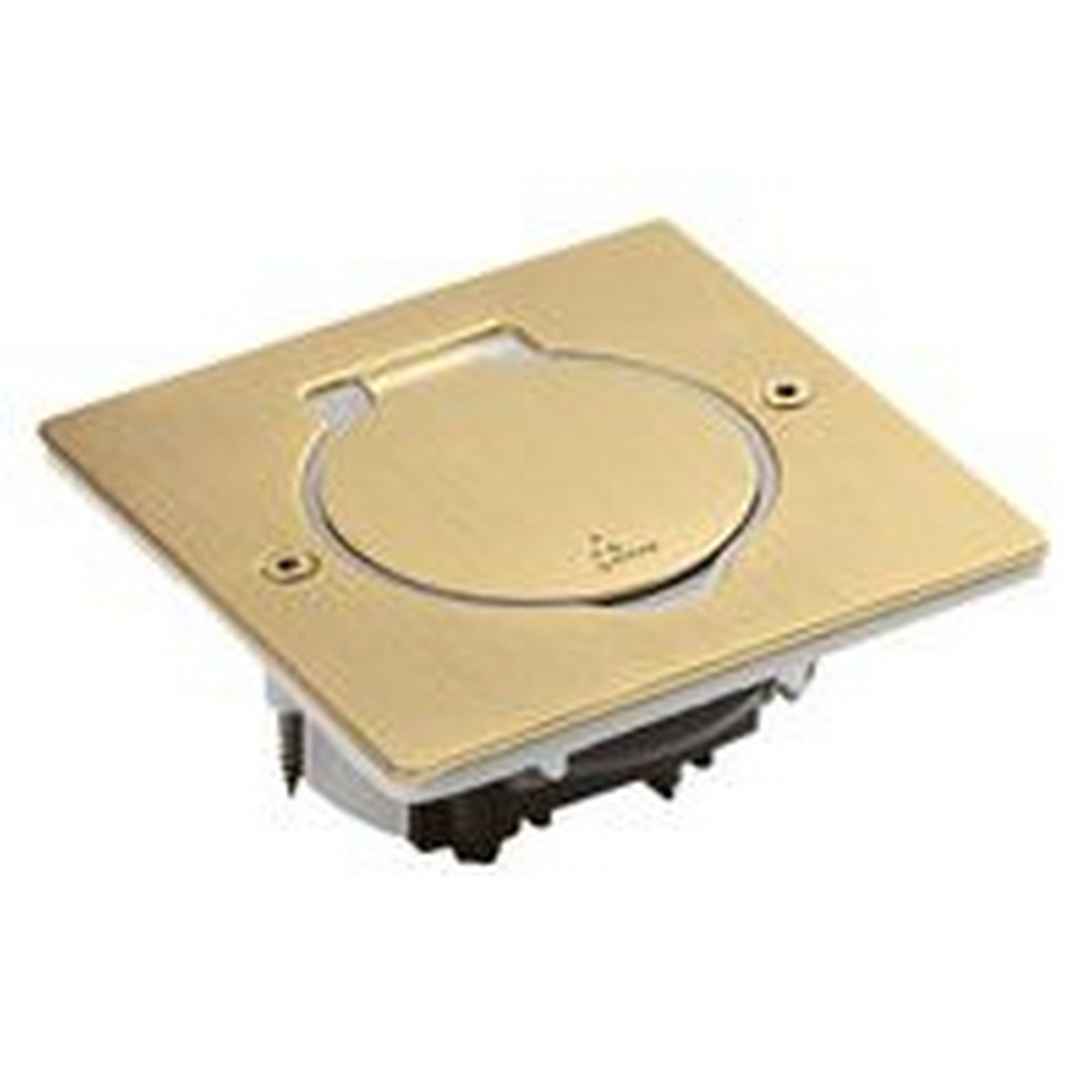 Krabice podlah. LEG 089710 Platinum IP44 2M bronz, čtverec
