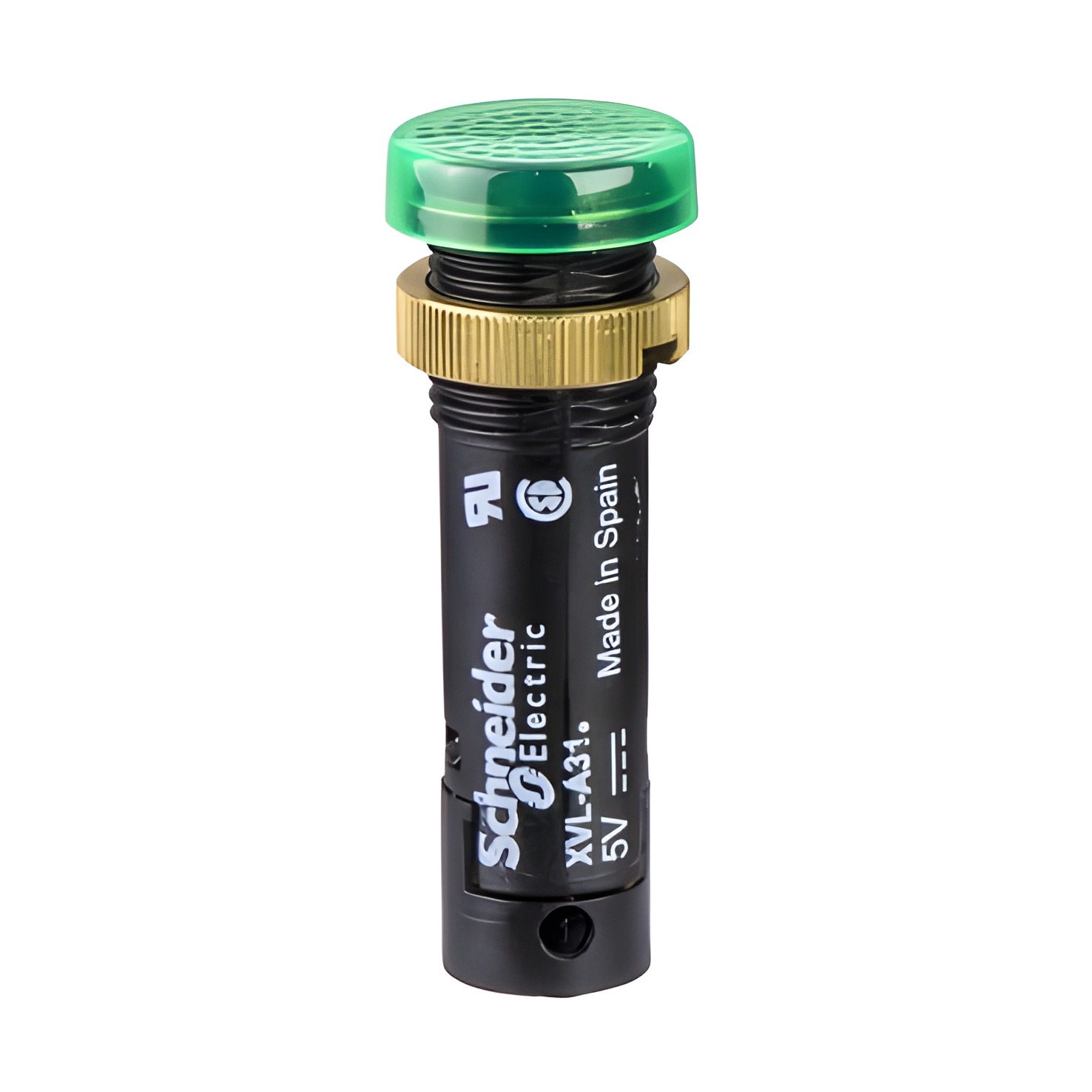 SCHN XVLA333 Signálka s LED - 12 mm , 24 V, zelená