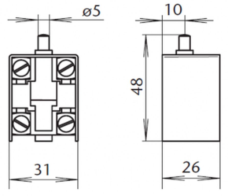 SEZ KS 10-01 Koncový spínač