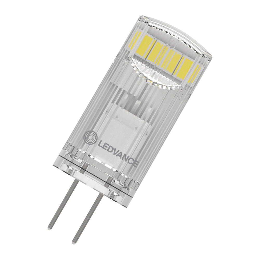 LED žárovka LEDVANCE LED PIN20 1.5W 827 CL G4 P, čirá