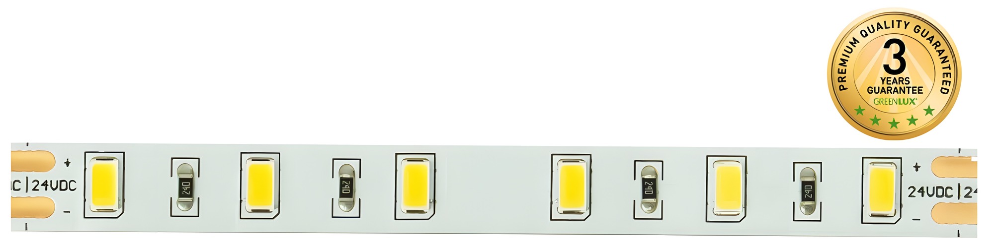 Pásek LED GREENLUX 60LED/16W/m IP65HS 24V 5m (*5m=1ks), studená bílá
