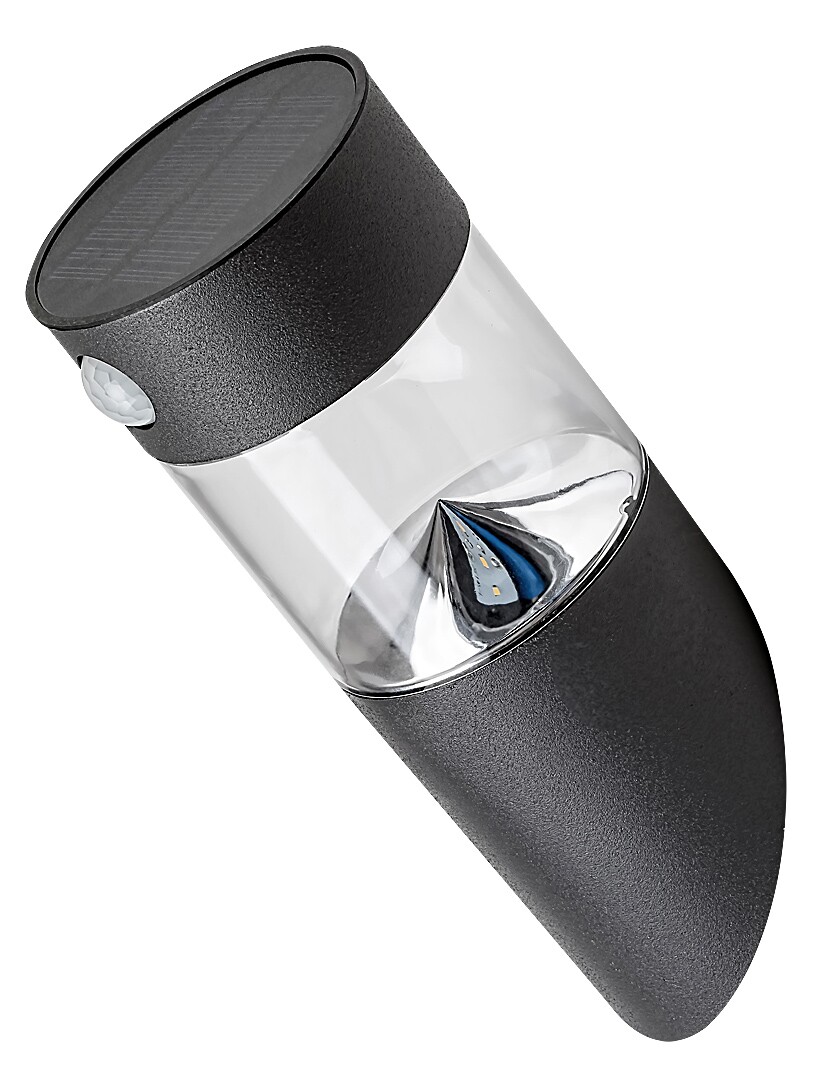 Solární svítidlo Kapuas černá LED 1,5W RABALUX 77015