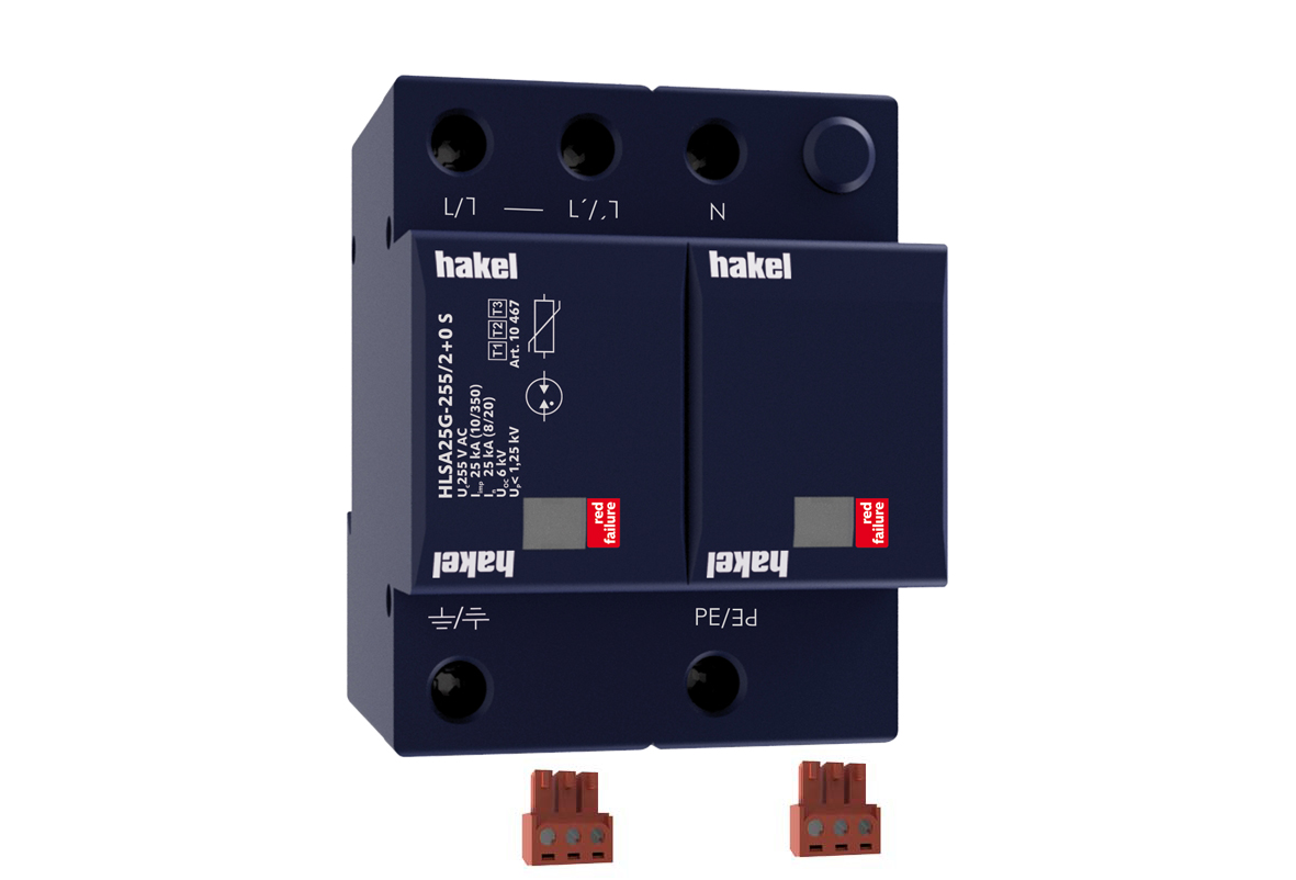 HAKEL 10467 HLSA25G-255/2+0 S SPD typ 1+2+3