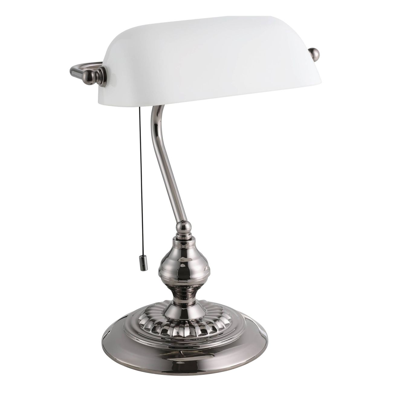 Stolní svítidlo BANKER černý nikl 275 mm 1x60W EGLO