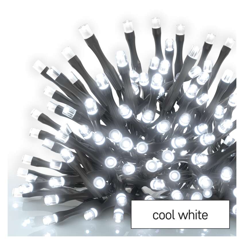 EMOS D1EC01 CONNECT CURTAIN 100LED 1x2M IP44 CW