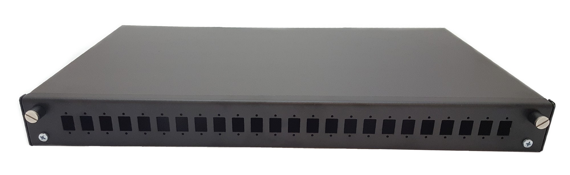 Vana optická MAFIA VO24SC1C, 19", 1U, výsuvná, 24x SC Simplex/LC Duplex/E2000, černá