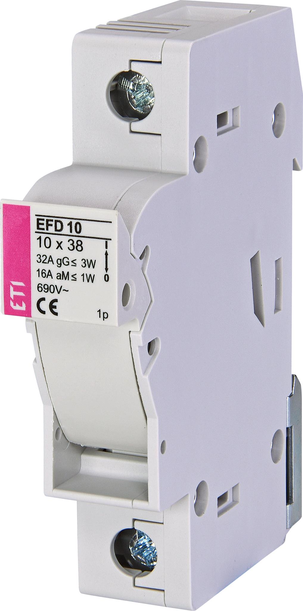 ETI 002540001 pojistkový odpínač, EFD 10 1p