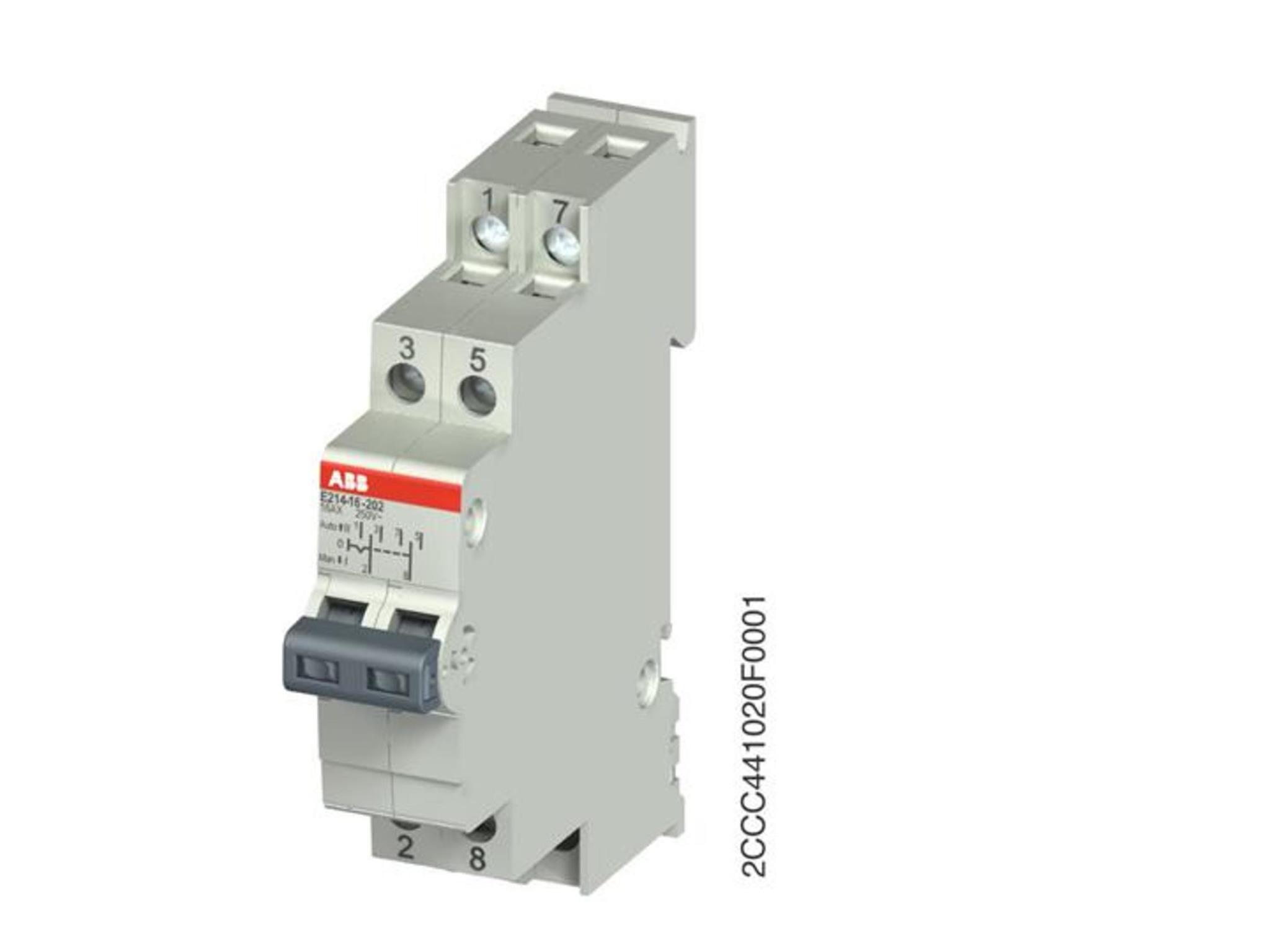ABB 2CCA703030R0001 E214-16-202, skupinový spínač 2CO, 16A
