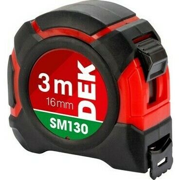 Metr svinovací DEK 3 m × 16 mm SM130