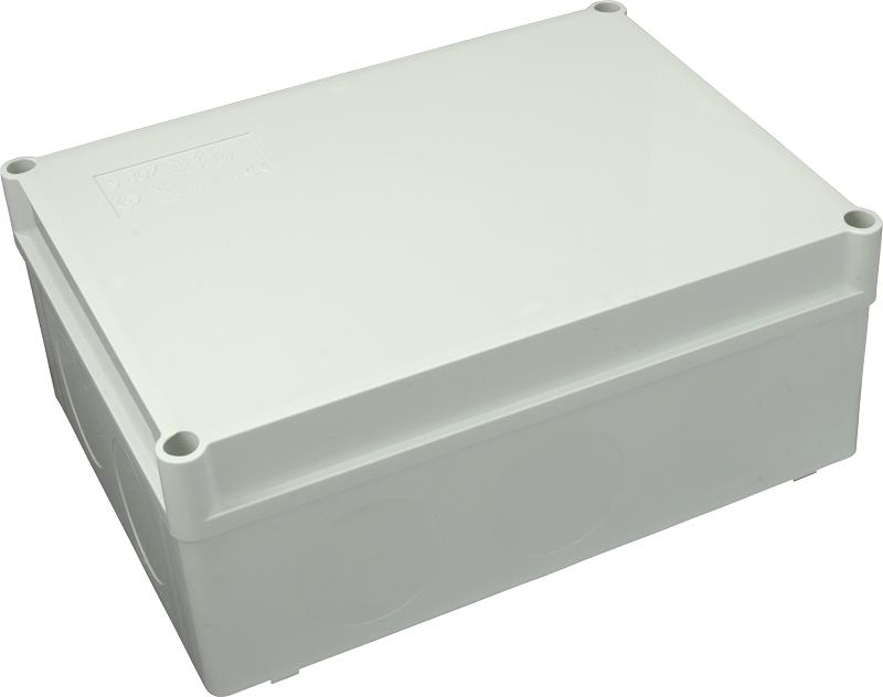SEZ B  Krabice S-BOX 190×70×140 / hladké stěny / IP66 / šedá
