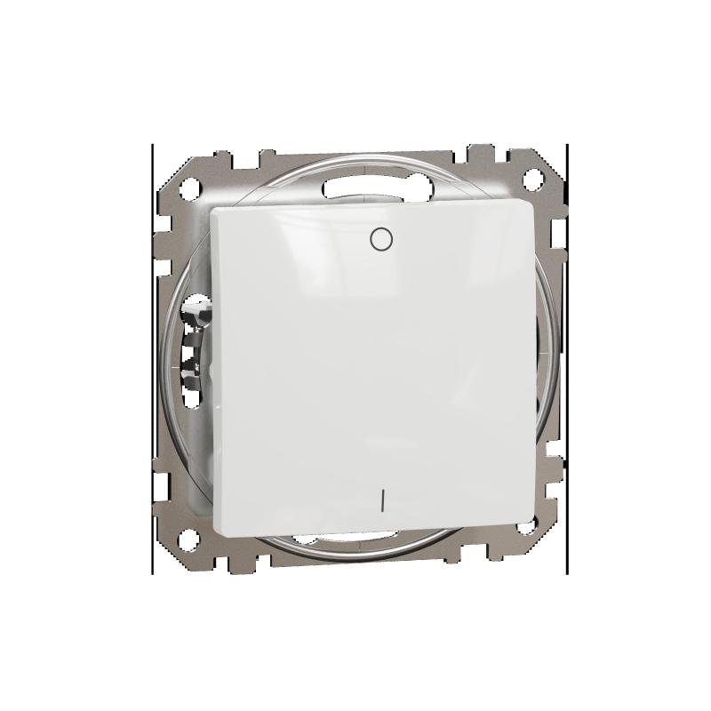 SCHN SDD111102 Sedna D/E - Spínač dvoupólový řazení 2, Bílá