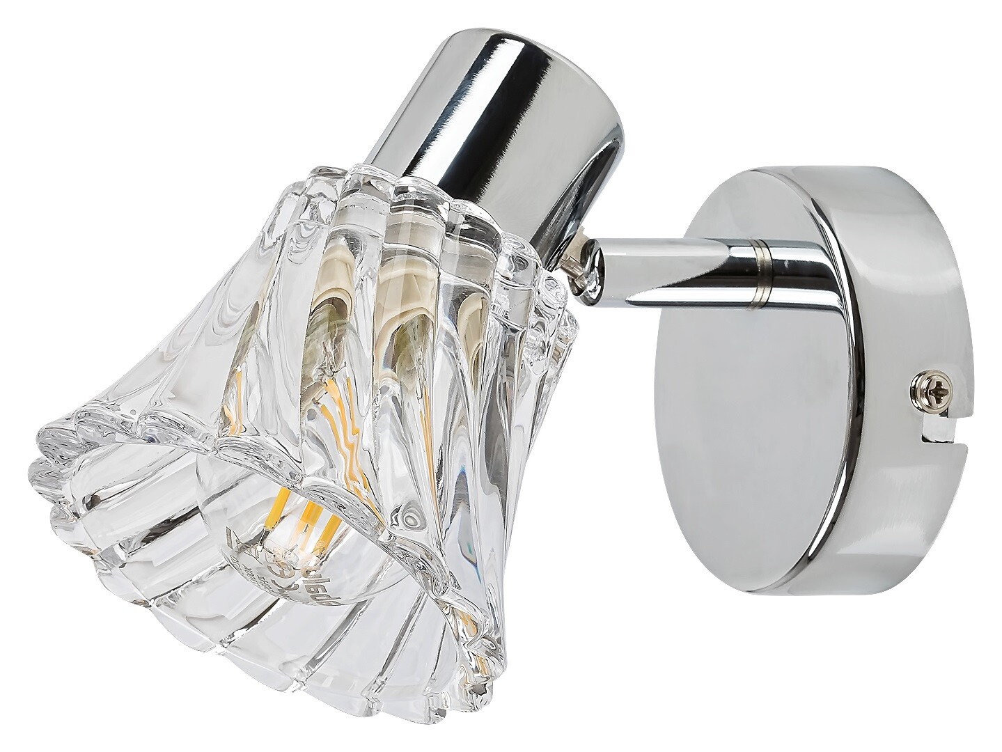 Bodové svítidlo Hestia chromová E14 1×40W RABALUX 5299
