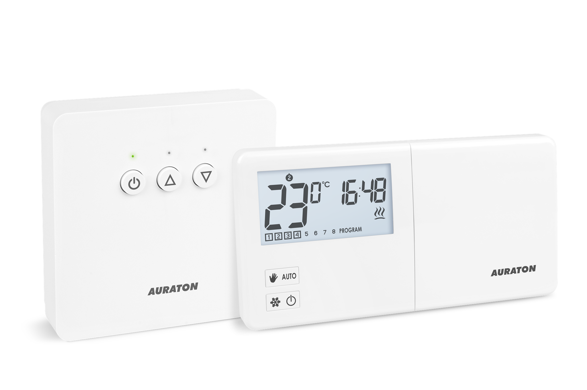 Termostat bezdrátový AURATON PAVO SET, programovatelný, 8 teplot