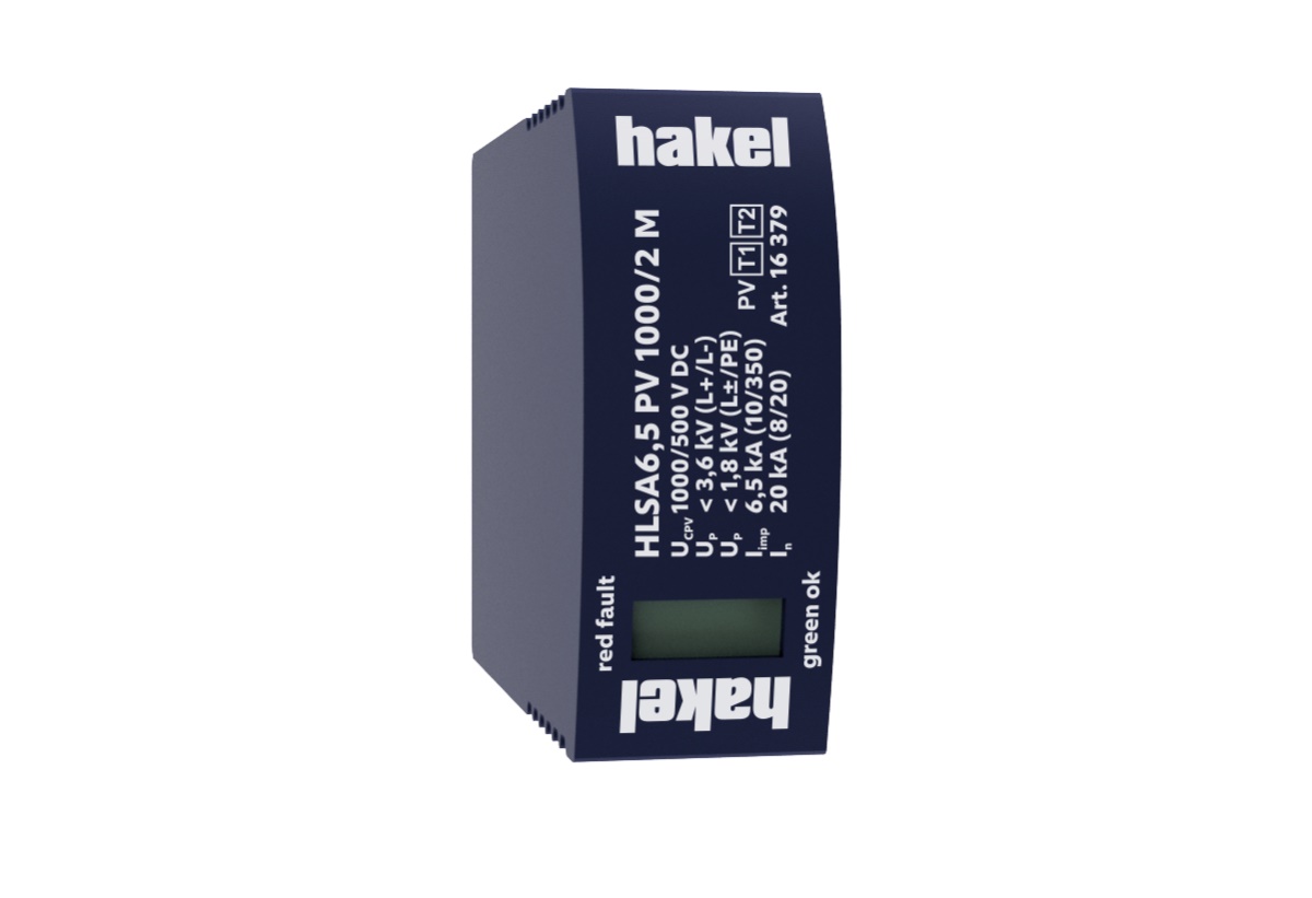 HAKEL 16379 HLSA6,5 PV 1000/2 Module SPD PV typ 1 + 2