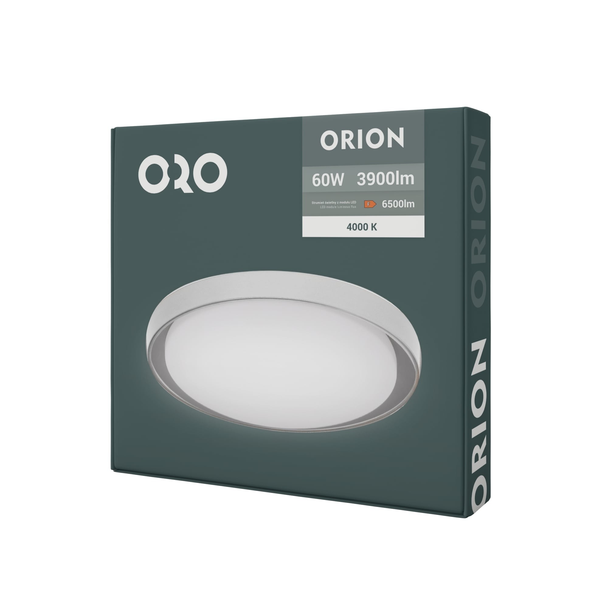 Nástěnné a stropní LED svítidlo LED-POL Orion 60W neutrální bílá