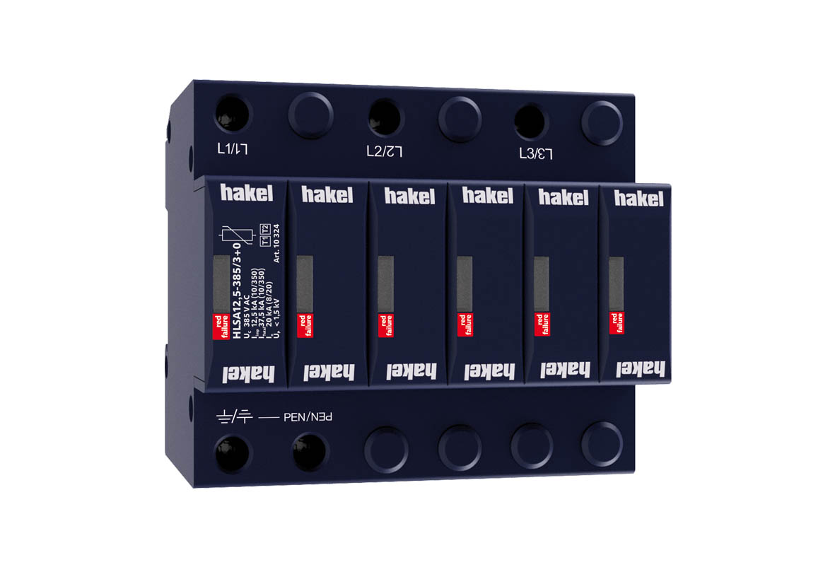 HAKEL 10324 HLSA12,5-385/3+0 SPD typ 1+2