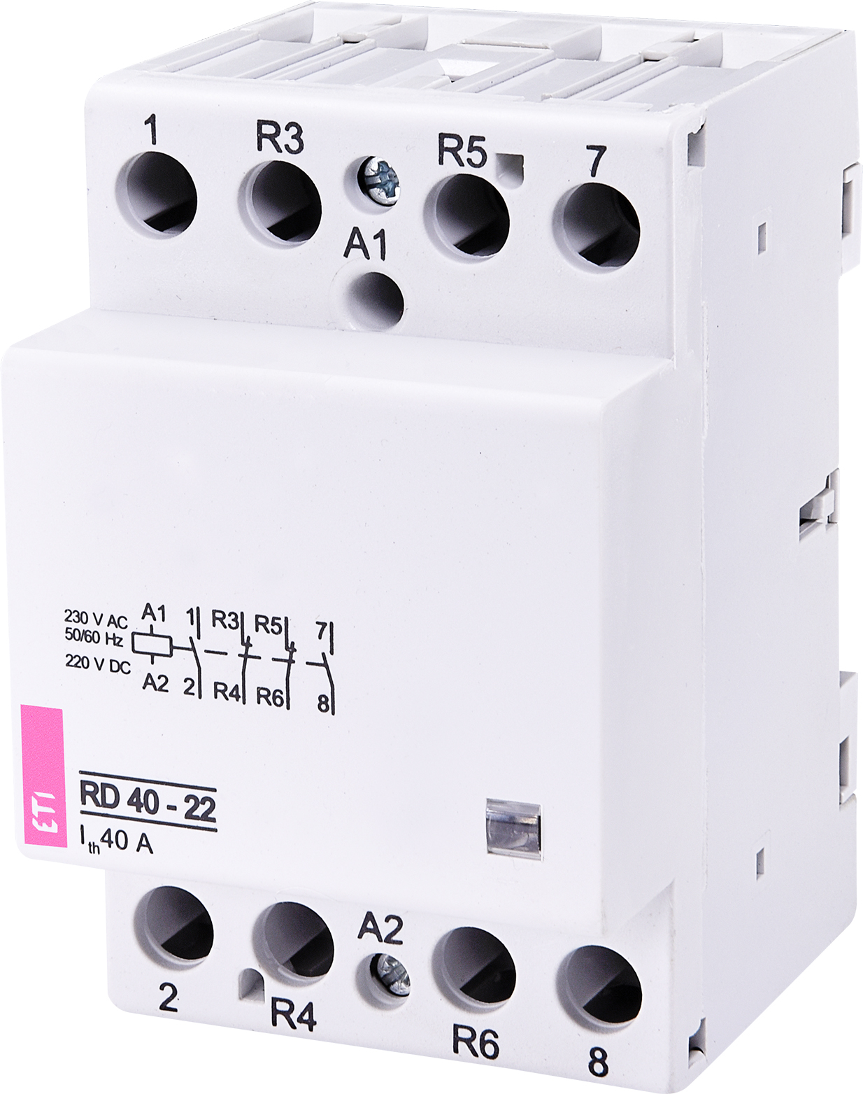 ETI 002464022 modulární stykač, RD 40-22-230V AC/DC