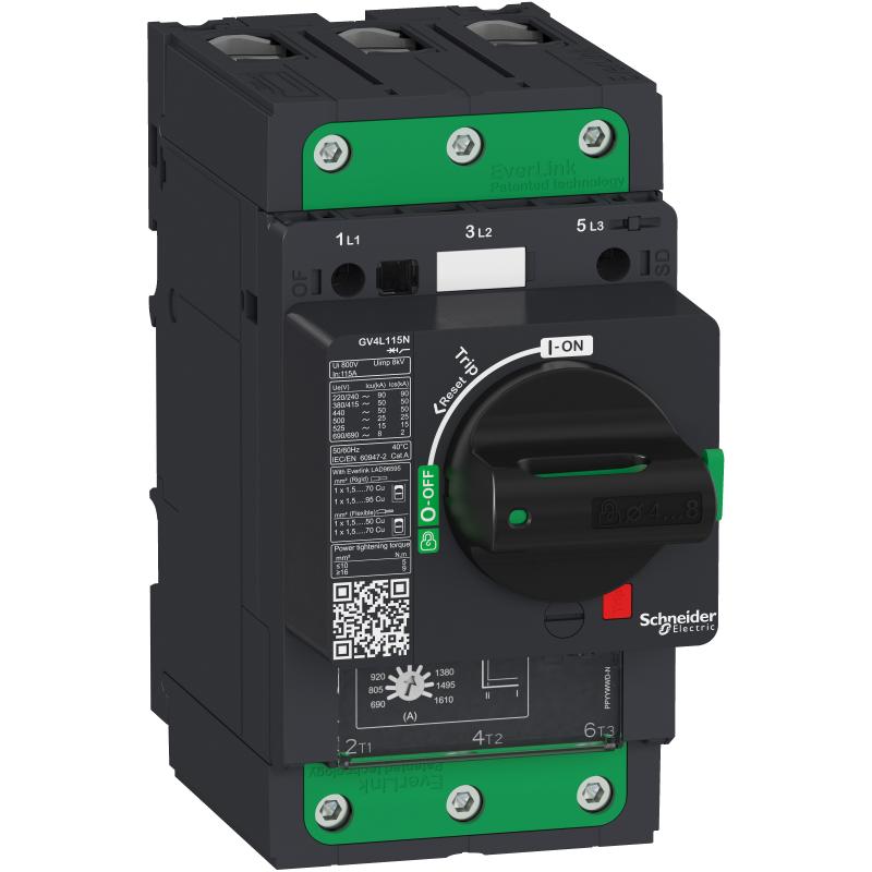 SCHN GV4L03N Motorový jistič  magnetická sp. 3.5A 50kA Elink