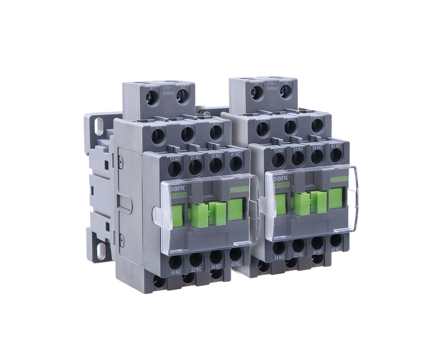 Stykač reverzační NOARK 104689 Ex9CR12 11 3P 36V 3pól, 12A AC-3, ovl. 36 V AC, zabudované pom.