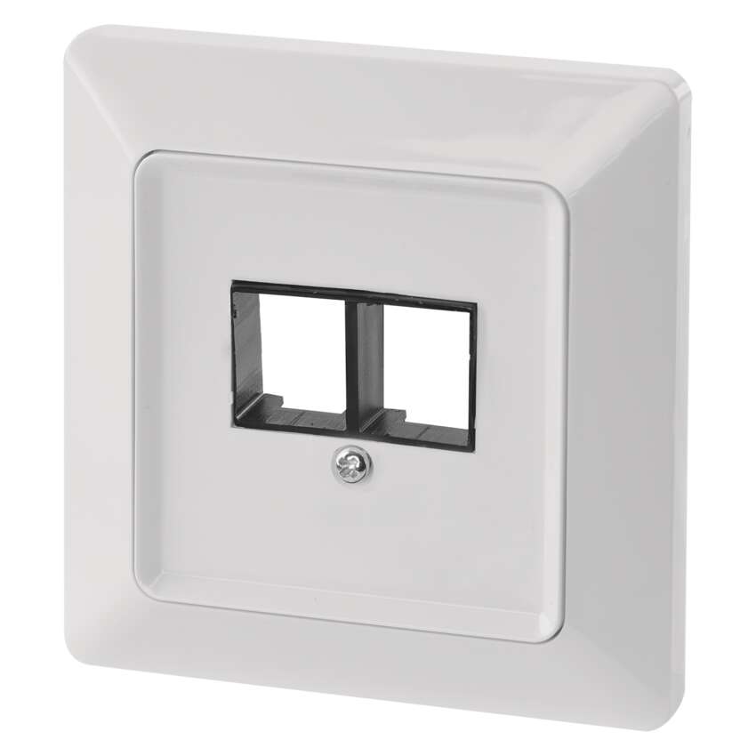 EMOS A6004.4 KRYT DATOVÉ ZÁSUVKY 2×RJ45