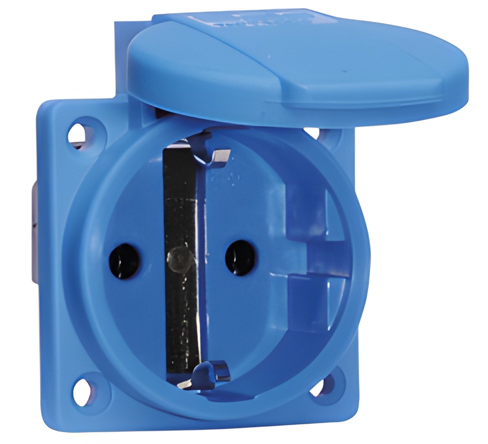 NG BALS71099 Zásuvka vestavná Quick Connect SCHUKO modrá (7135)