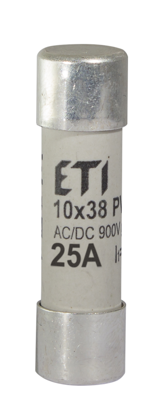 ETI 002625035 pojistka, CH10x38 gR 25A/900V AC/DC