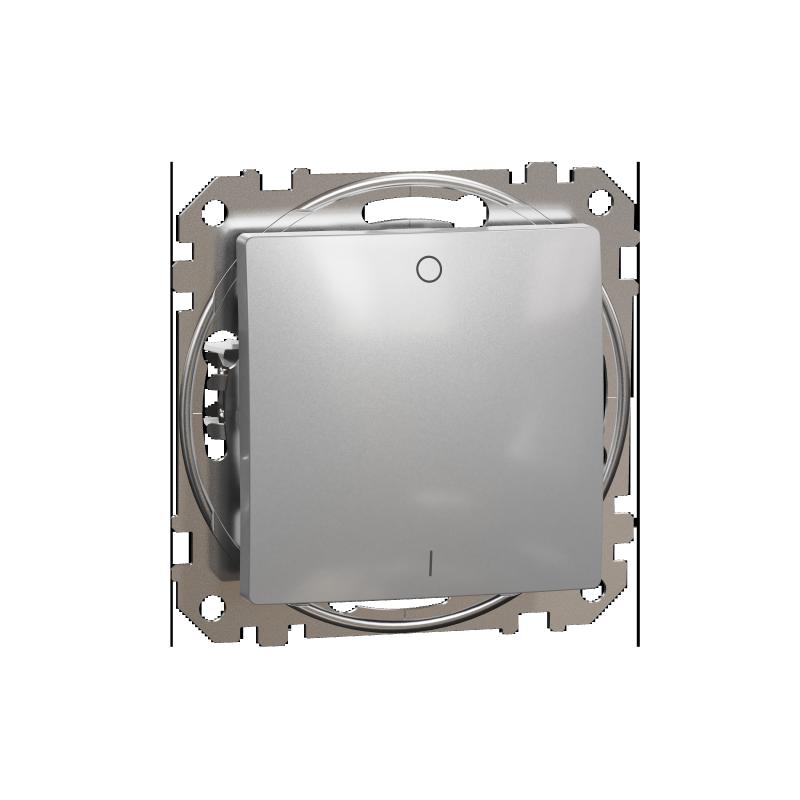 SCHN SDD113102 Sedna D/E - Spínač dvoupólový řazení 2, Aluminium