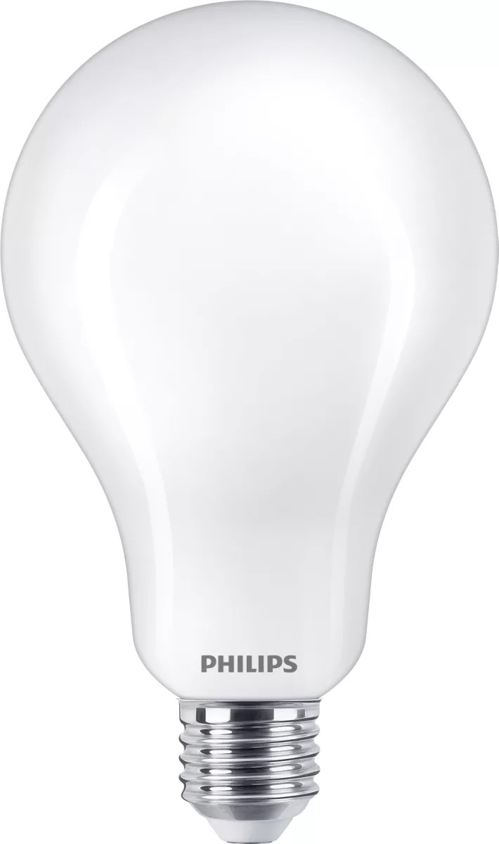 LED žárovka Philips classic 200W A95 E27 WW FR ND, nestmívatelná, matná
