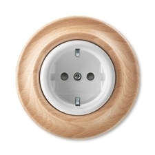 ABB 5520K-C03459 50 Jiné systémy zásuvek Zásuvka jednonásobná s ochrannými kontakty (podle DIN), s c