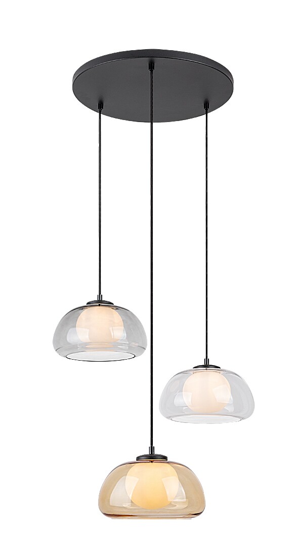 Závěsné svítidlo Elowen černá G9 3×5W RABALUX 72276