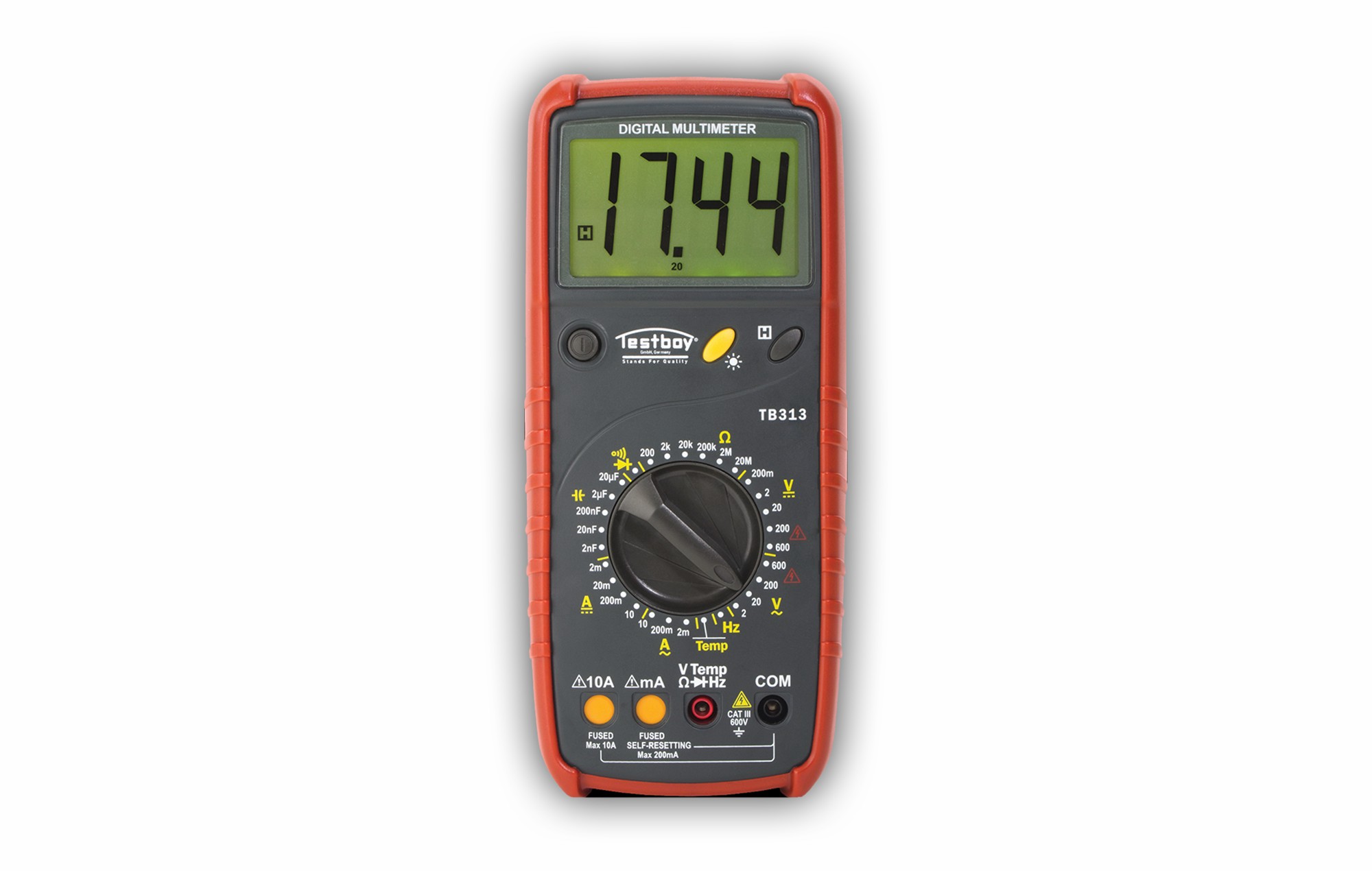 NG NM 00200036  Digitální multimetr Testboy 313, CAT III 600V
