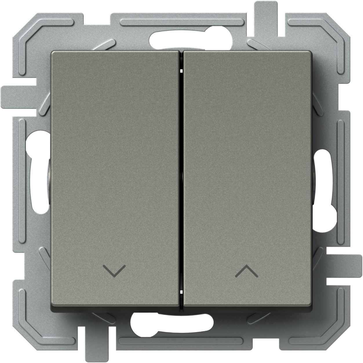 TEM SPÍNAČ ŽALUZIOVÝ 10AX 250V~ NT 09 TI NT09 titan