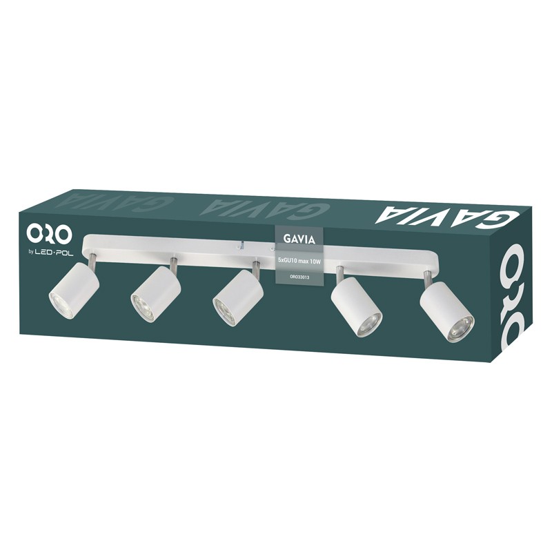 LED bodové svítidlo LED-POL Gavia 5XGU10 W