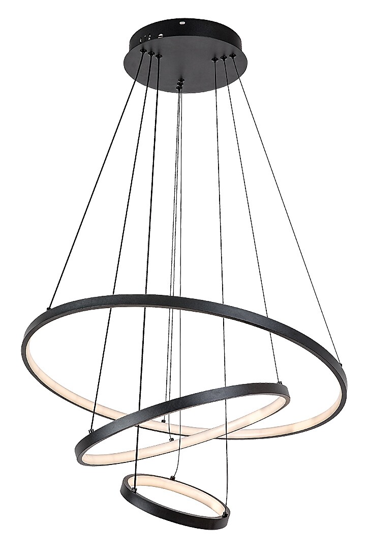 Závěsné svítidlo Beliza černá LED 90W RABALUX 72346