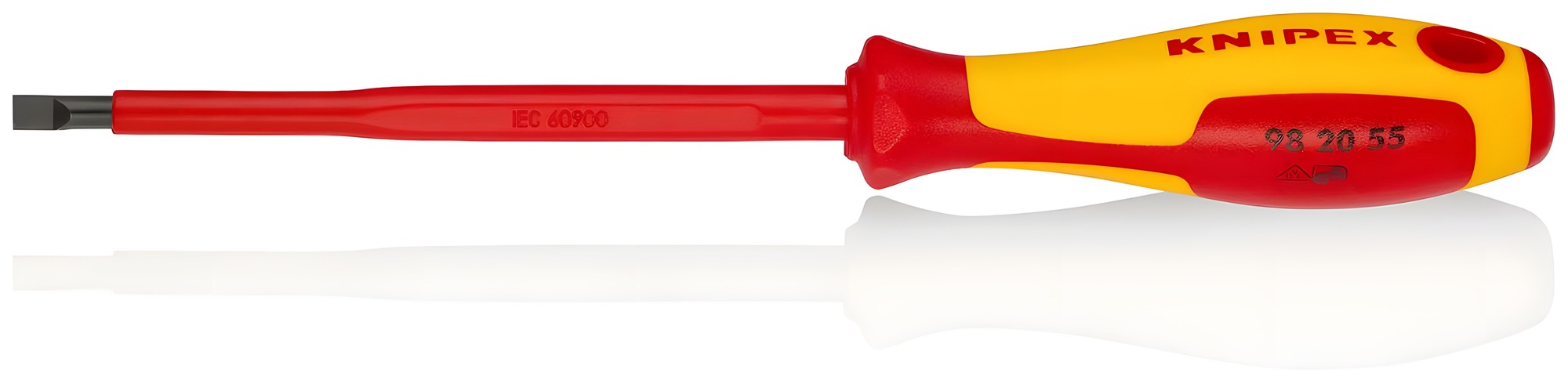 KNIPEX 98 20 55 Šroubovák plochý