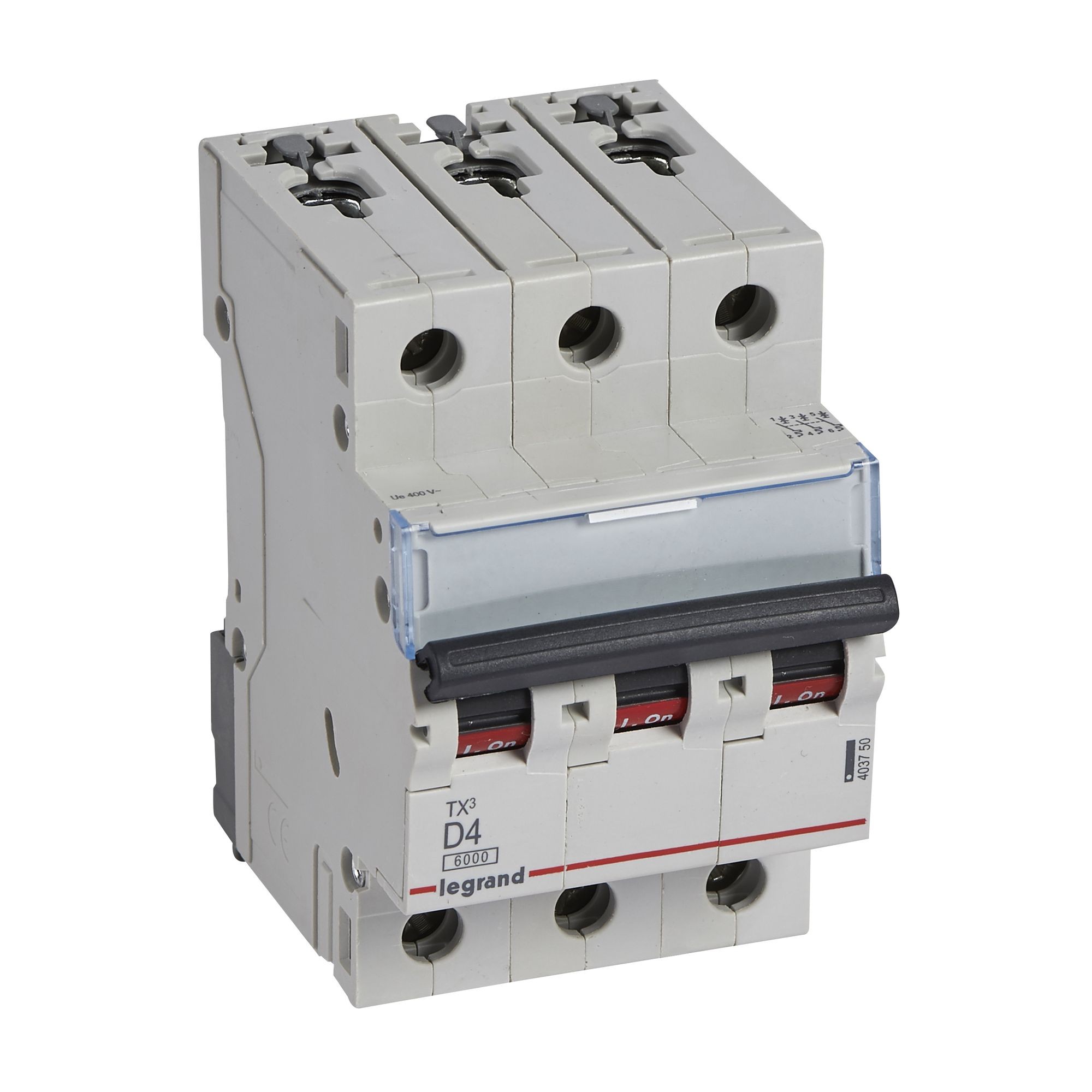 Jistič třípolový LEGRAND 403750 TX3 3P D4 6000A