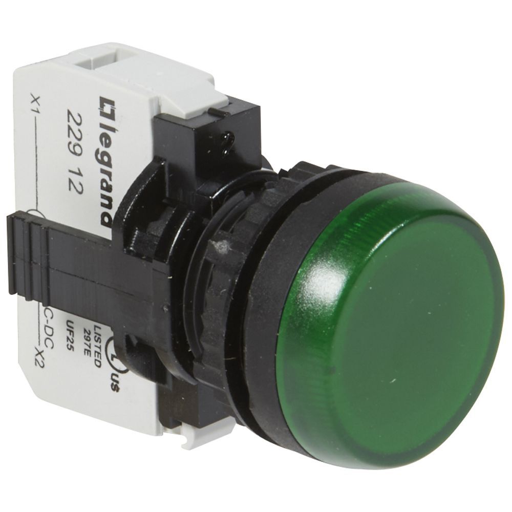 LEG 023772 OSMOZ SIGNÁLKA LED 24V ZELENÁ