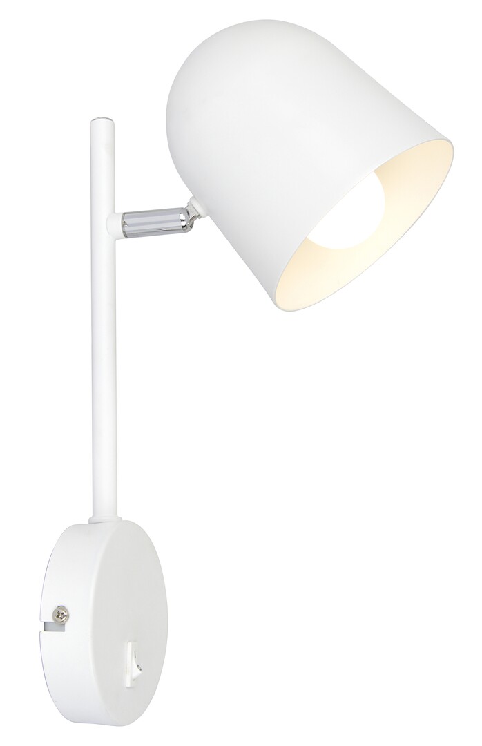 Nástěnné svítidlo Egon matná bílá E14 1×40W RABALUX 5243