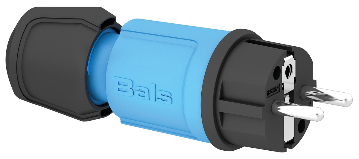 NG BALS7370 Vidlice CZ + SCHUKO modrá 16A 3p 230V IP44, max. do