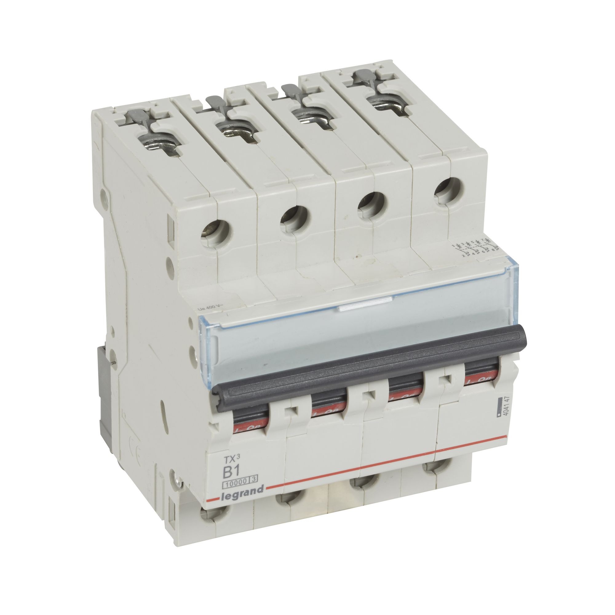 Jistič čtyřpolový LEGRAND 404147 TX3 4P B1 10000A