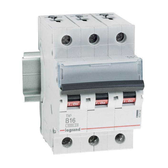 Jistič třípolový LEGRAND 403402 TX3 3P B16 6000A